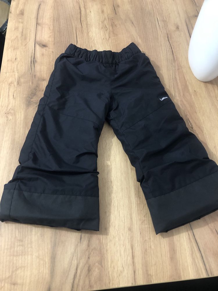 Zimowe spodnie narciarskie Wedze, decathlon r. 98/104