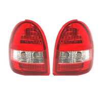 FAROLINS TRASEIROS LED PARA OPEL CORSA B 93-00 VERMELHO BRANCO