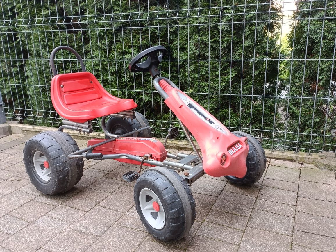 Gokart na pedały.