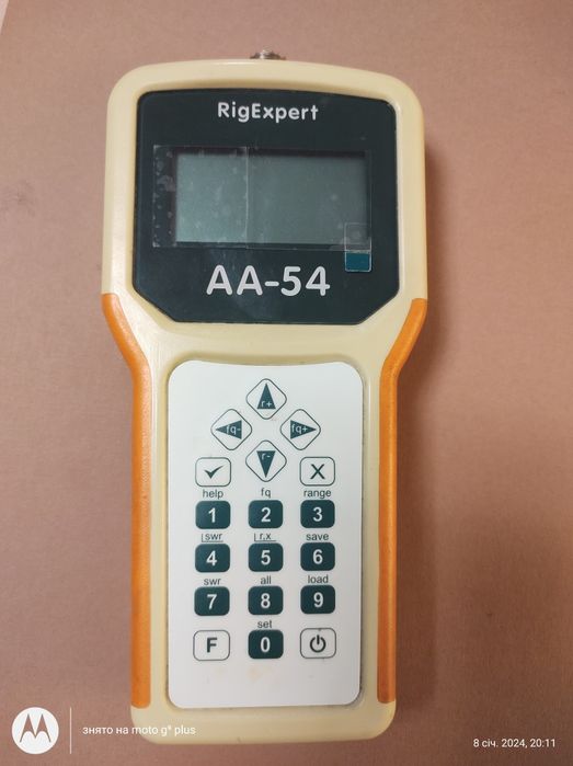 Антенний аналізатор RigExpert AA-54 S/N: 3981