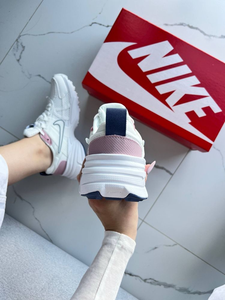 БЕЗ ПЕРЕДОПЛАТ‼️ Легкі спортивні кросівки Nike V2K Run Pink White найк