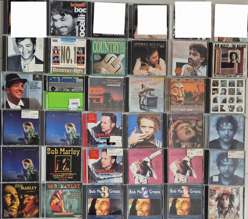 Sprzedam płyty CD, albumy na sztuki