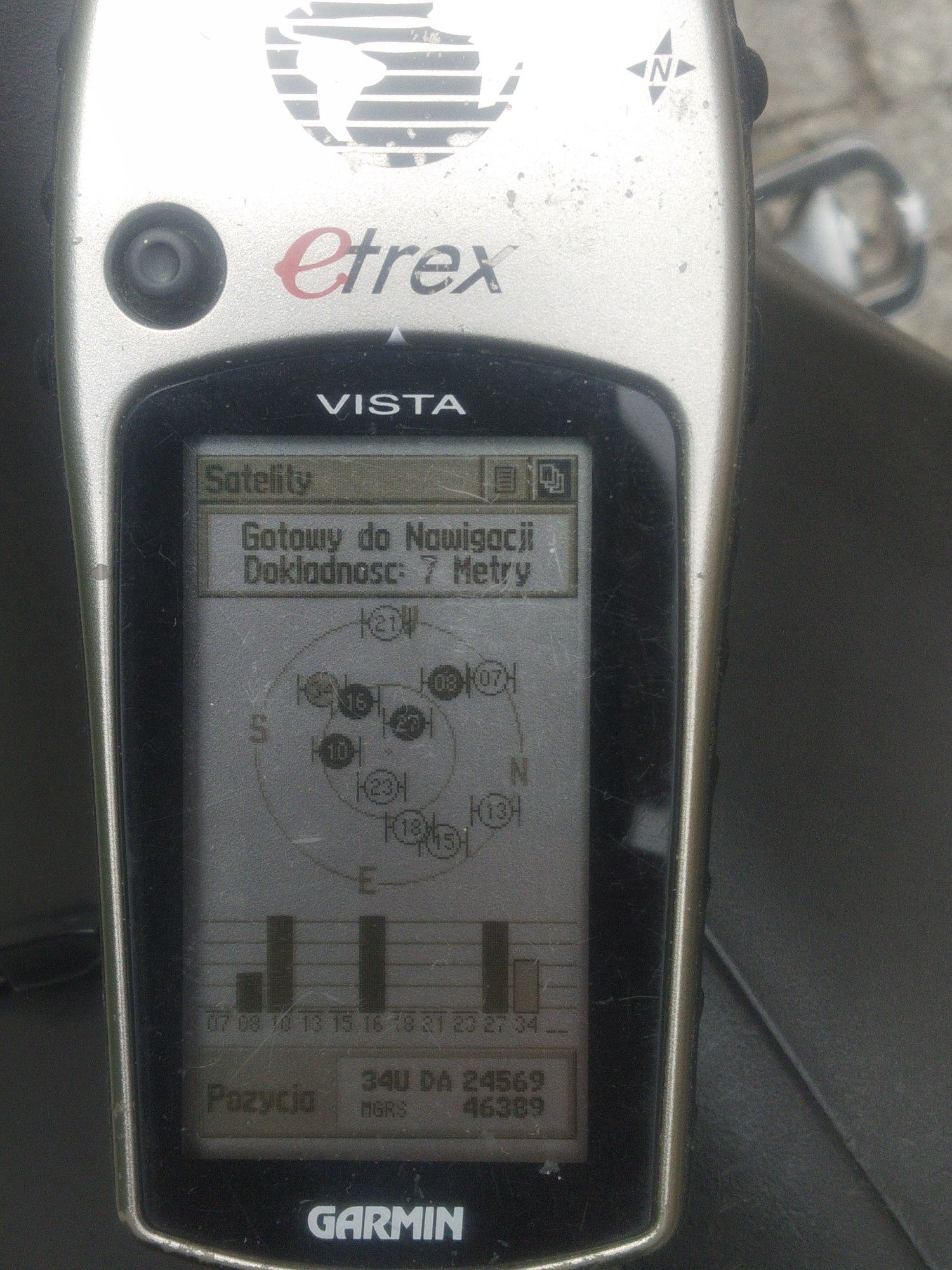 Nawigacja piesza GPS Garmin Etrex