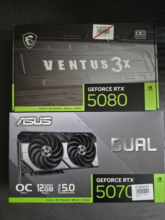 MSI GeForce RTX 5080 Ventus 3x OC PNY OC 16GB GDDR7 DLSS4