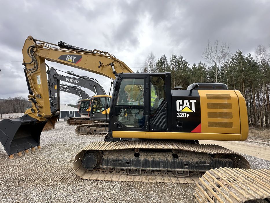 Caterpillar 320 FL tok 2017 kamery 360 stan wzorowy klepka 700mm koparka gąsienicowa 22 tony 122kW  koparka gąsienicowa 320 F 20 ton 25 z Gwarancją