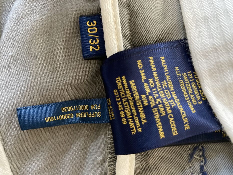 Spodnie jeansy męskie Ralph Lauren W30 L 32 wiosna / lato