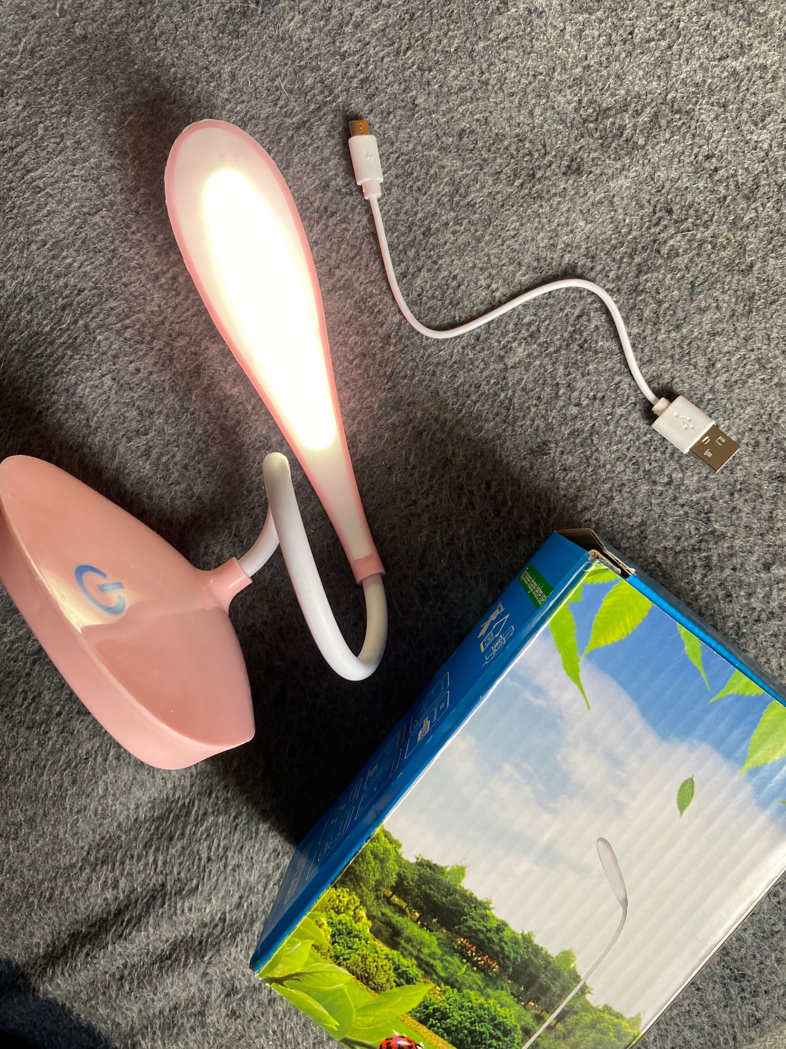 Led LED лампа для читання USB світильник Светильник Настільна лампа
