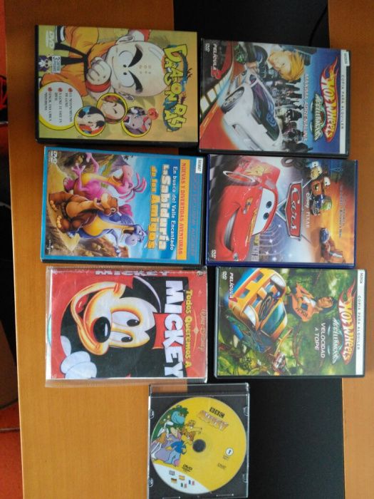 Dvd's desenhos animados