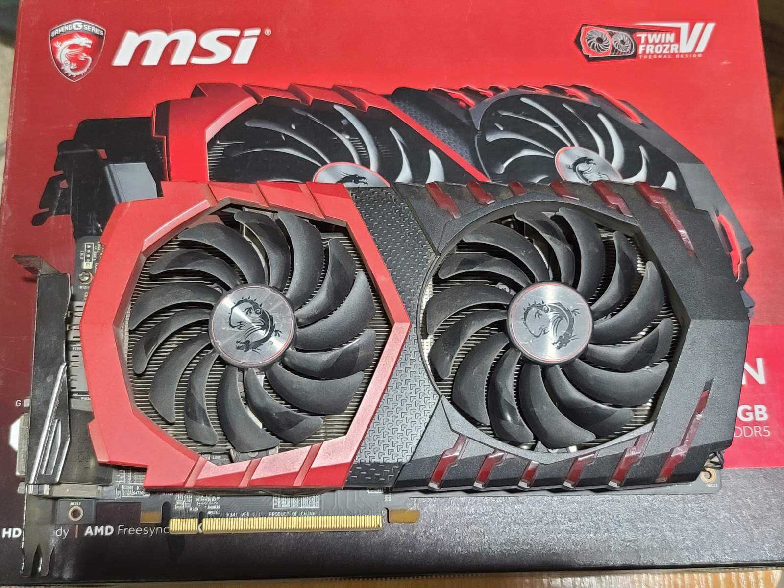 Radeon RX580 8Gb MSI идеал
