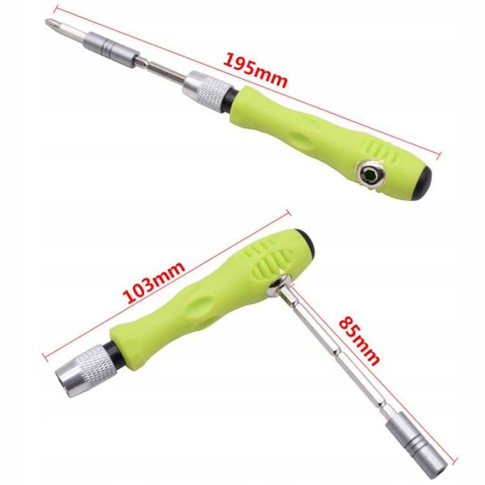 Wkrętaki PRECYZYJNE Zestaw 32w1 do elektroniki Bity TORX ŚRUBOKRĘTY