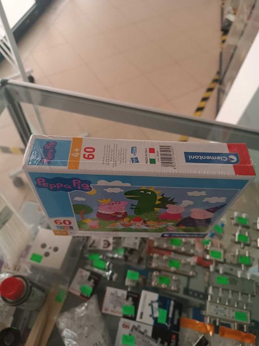 Puzzle Clementoni Peppa Pig SuperColor 33,5x23,5cm 60 peças