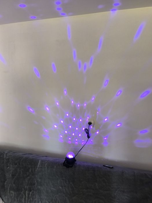 Oświetlenie LED fiolet