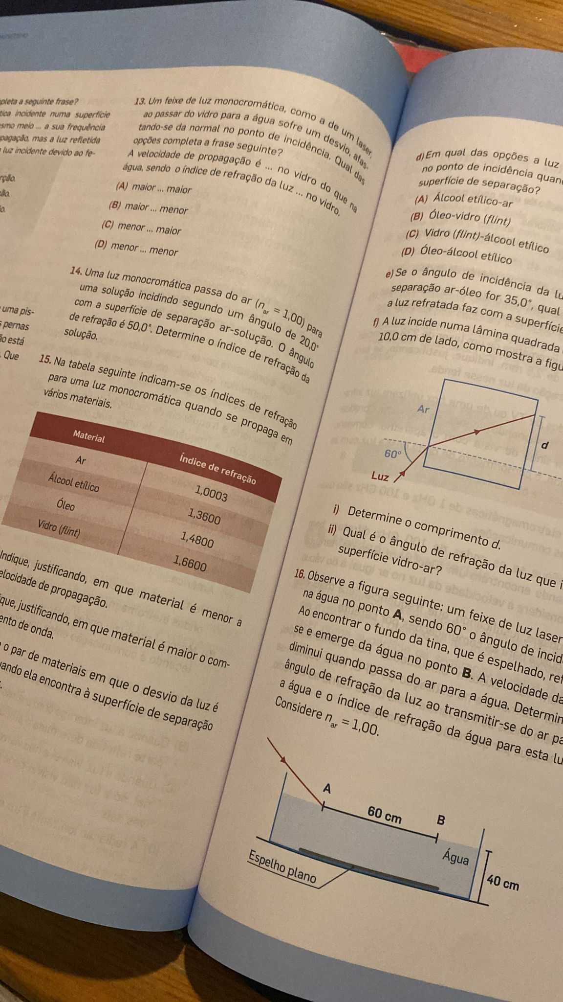 Manual e Caderno de Atividades "Novo 11F" Físico Quimica 11º ano