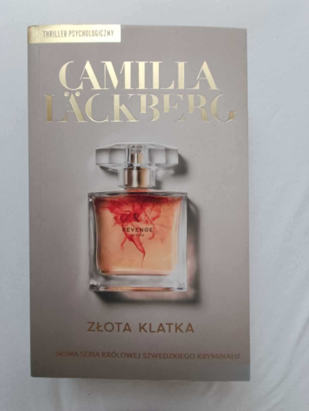 książka Złota klatka Camilla Lackberg