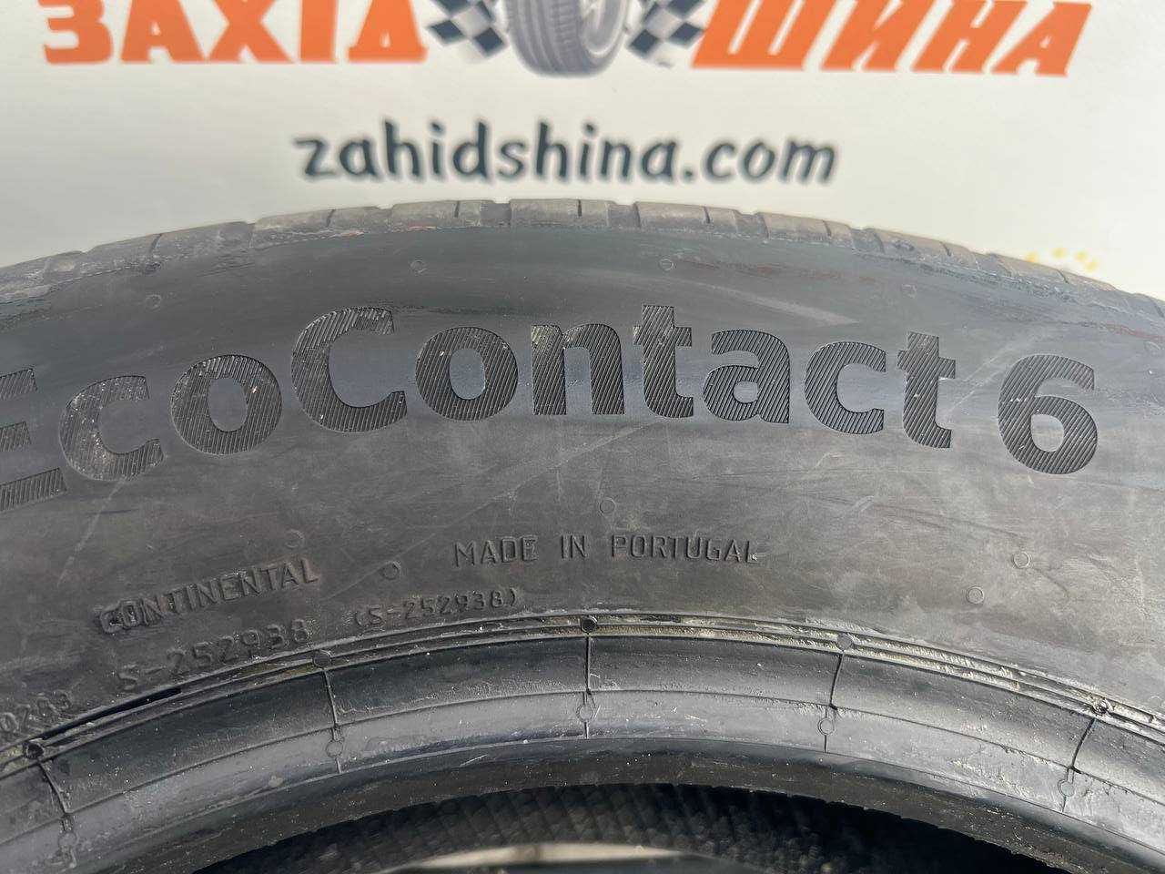 Літні вживані шини 215/60R17 Continental EcoContact 6