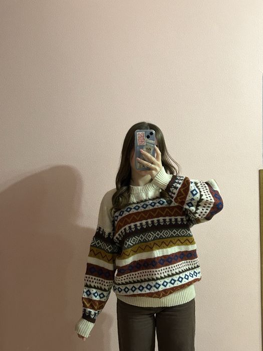 Вінтажний жіночий светр Allpa шерсть/альпака