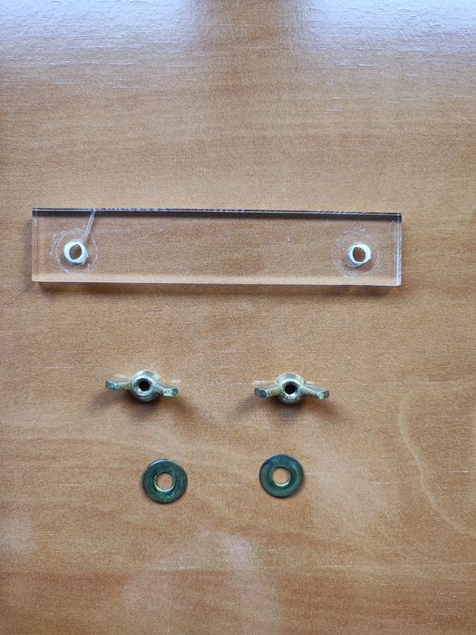 Porta bloco de notas em acrilico