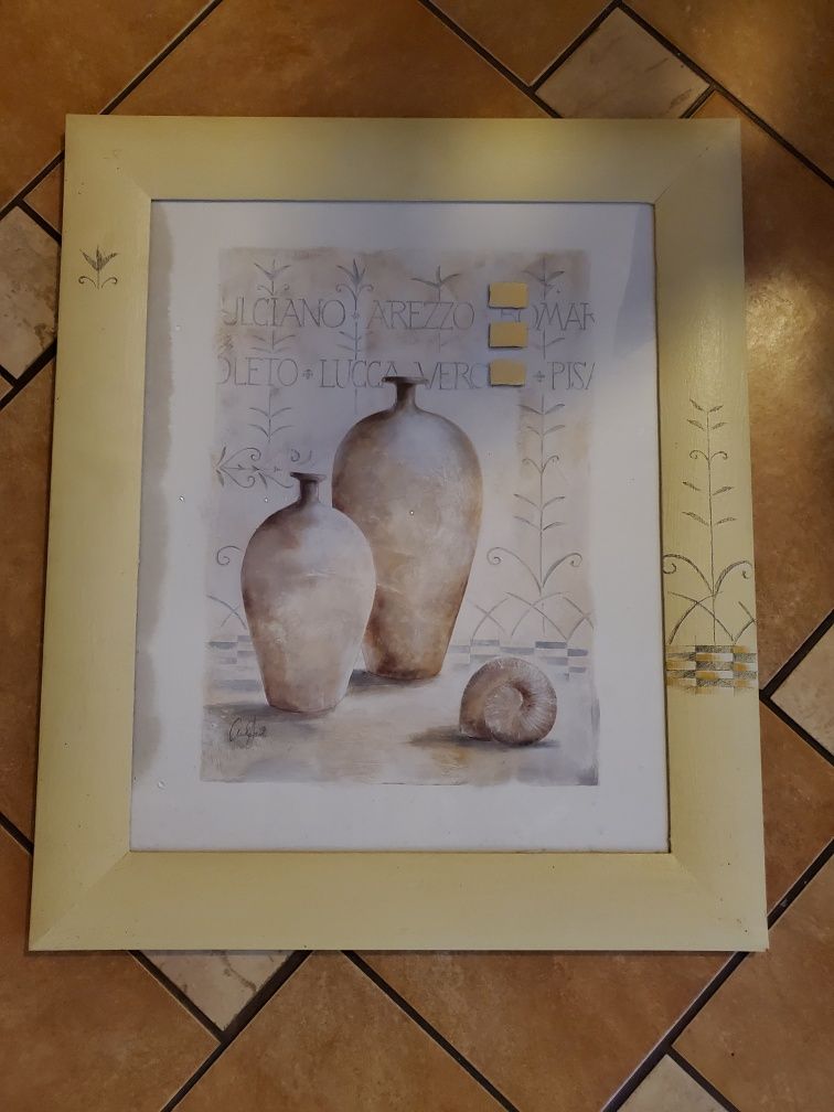 Reprodukcja plakat II Wazy / Dwa dzbany  Claudia Ancilotti