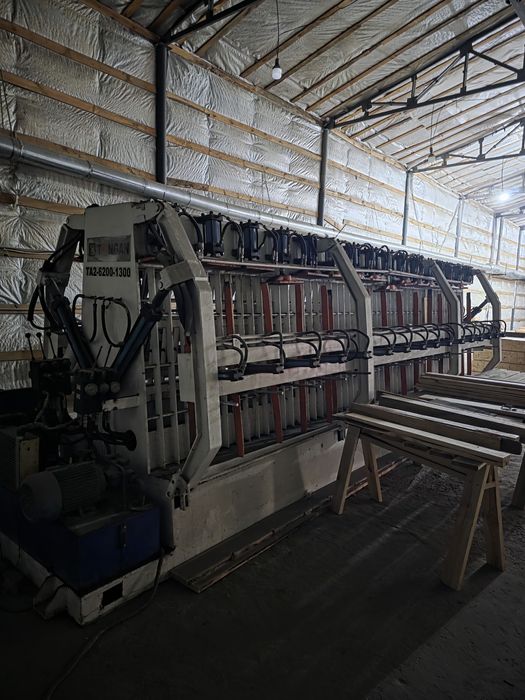 Пресс СММ для Клейки бруса 6м. Комплект.