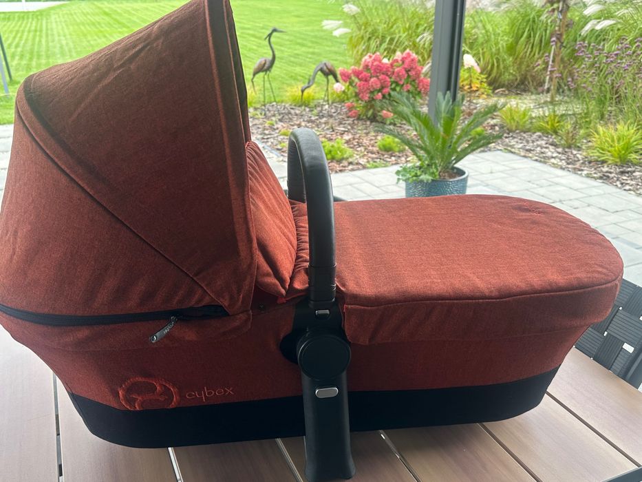 Cybex Priam  Lux Autumn Gold 2w1 + dodatki