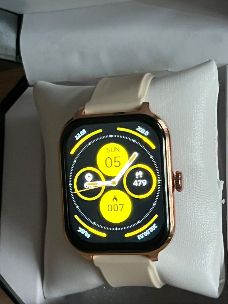 Smartwatch L16 – Duży wyświetlacz 2.01", funkcja połączeń