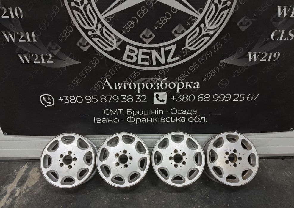 Диски легкосплавні Мерседес 16, 5×112. Розборка шрот запчастини