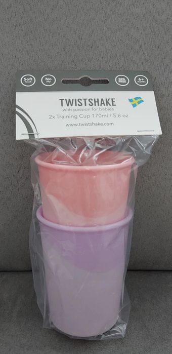 Kubek kubeczek do picia 170ml 6m+ Twistshake 2 szt. Nowe