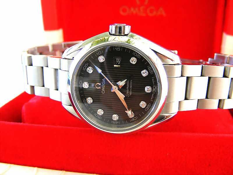 Omega Seamaster Aqua Terra Teak Diamond salon KRUK (zegarek damski)