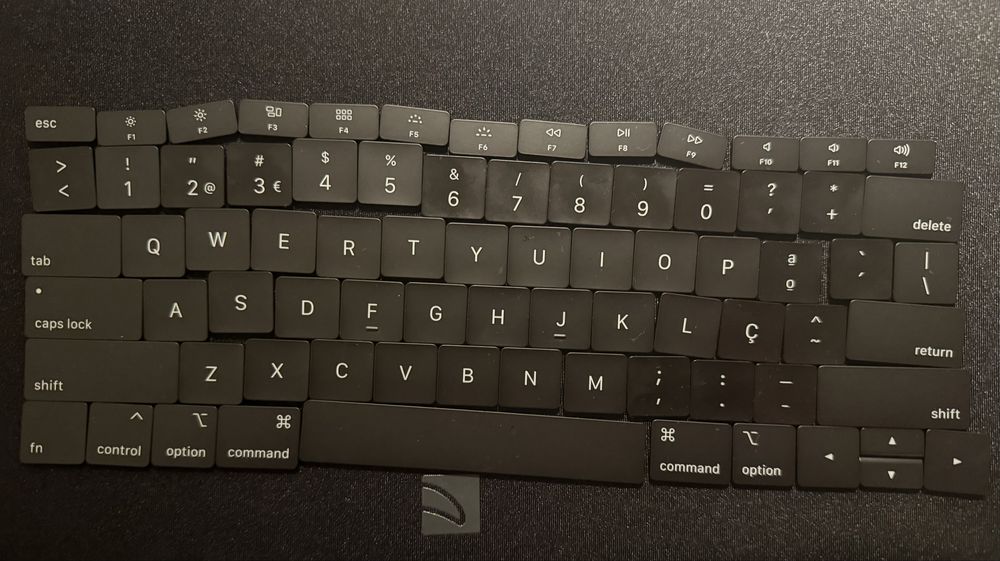 Teclas macbook pro