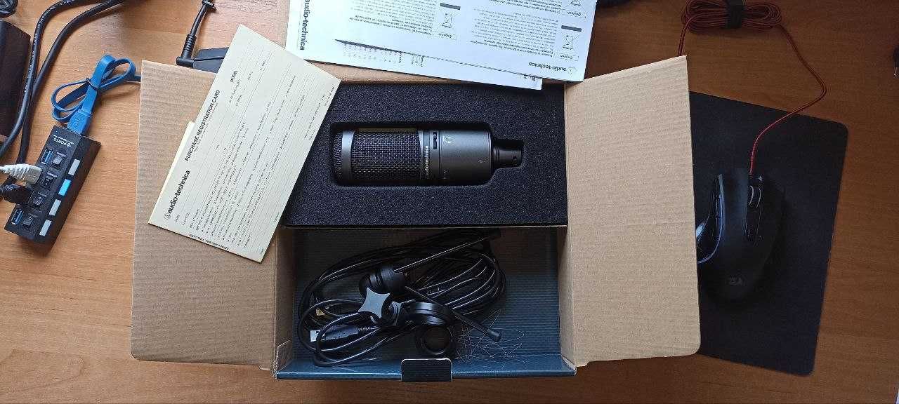 Mikrofon Audio-Technica AT 2020 USB+
