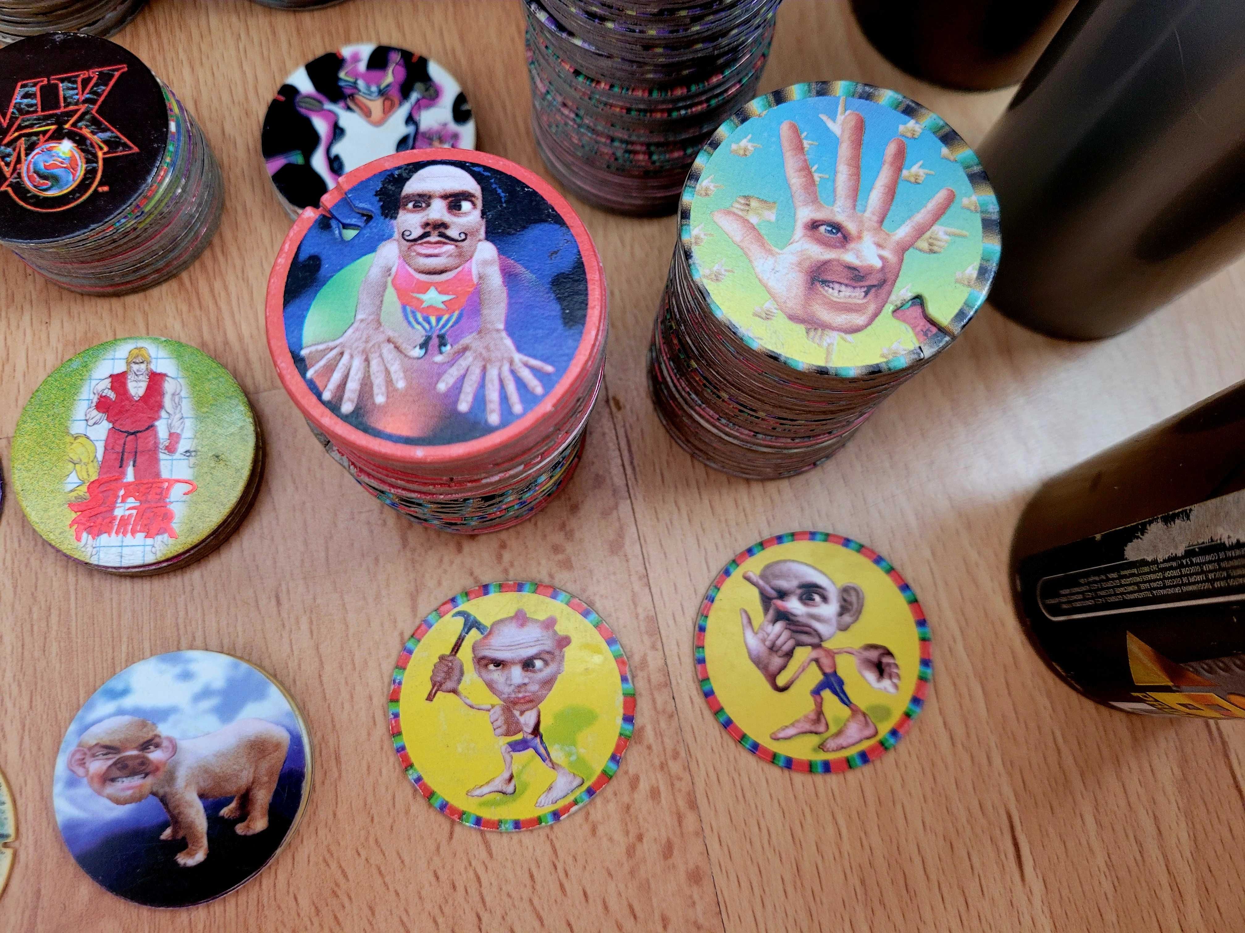 Żetony kapsle tazo tazos chupa cap caps фишки кепсы фішки кепси