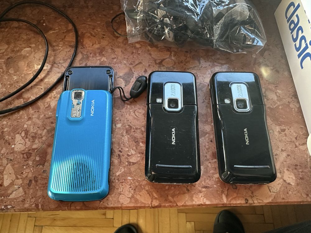 Zestaw Nokia 6120 Classic 2x oraz Nokia 7100s