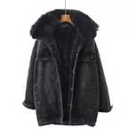 Джинсовая куртка 2в1 на кролике one size.
