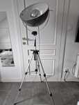 Lampa stojąca loftowa 95-165cm szara