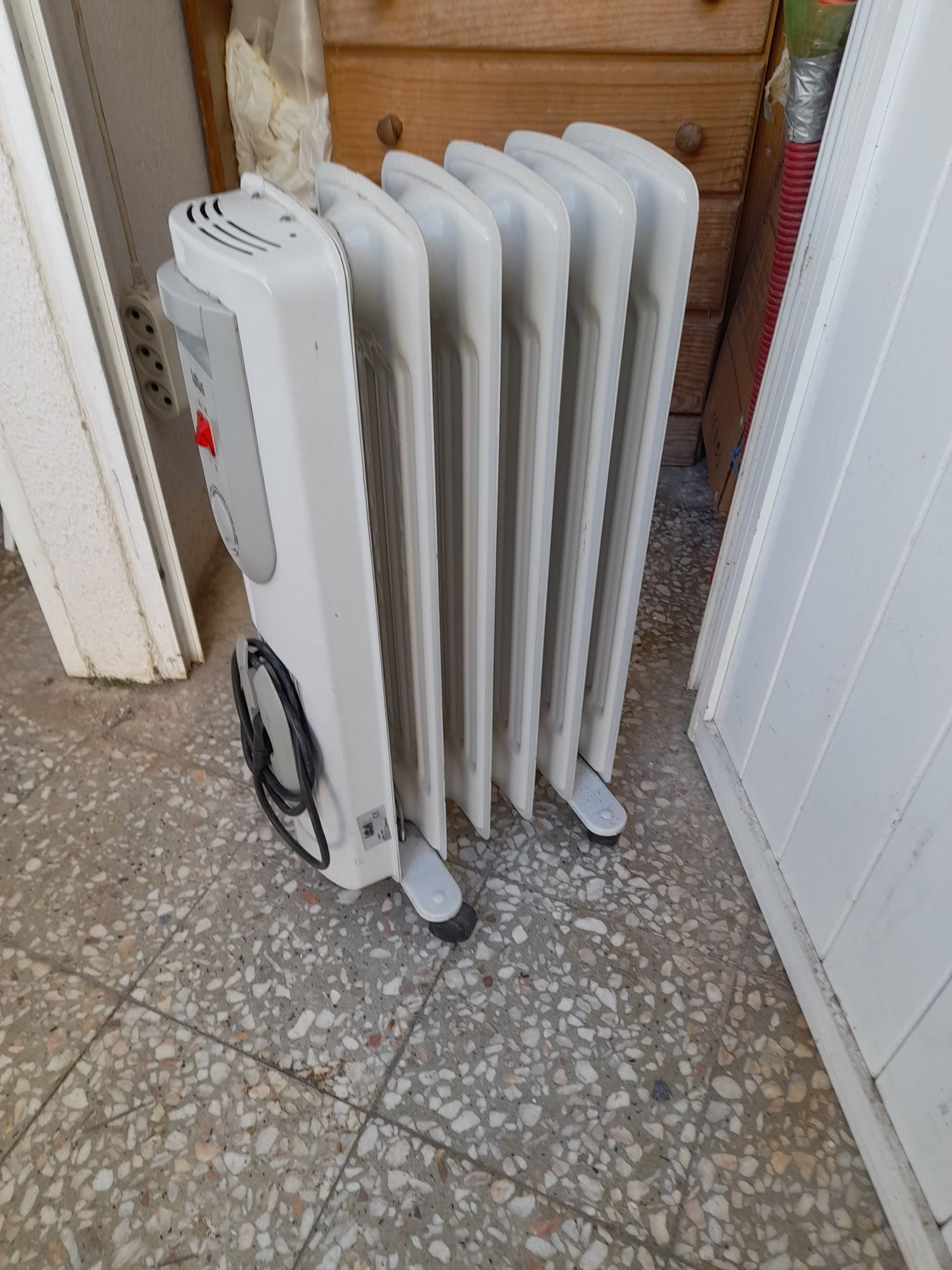 Aquecedor óleo e termoventilador