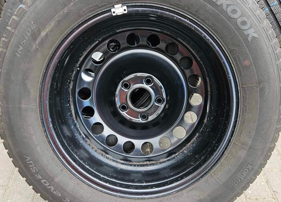 4x Felgi stalowe 6,5 x 17 5x112 ET38 VW TIGUAN / TARRACO / KODIAQ