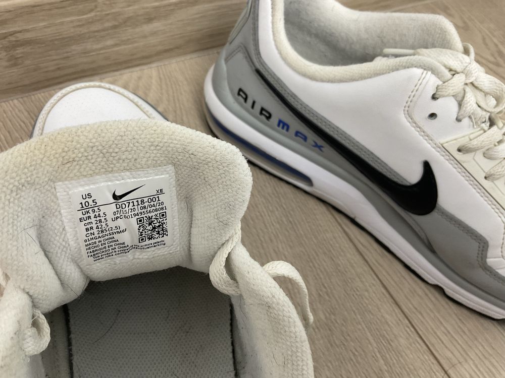 Nike Air Max sneakersy Ltd 3 DD7118 białe 44 męskie adidasy 44,5