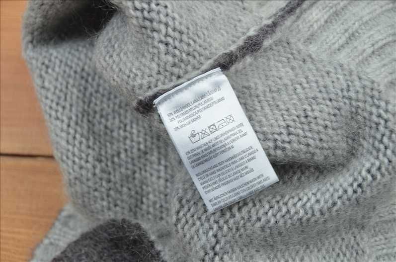 Długi Logowany Golf Marc O'Polo Printed Mohair