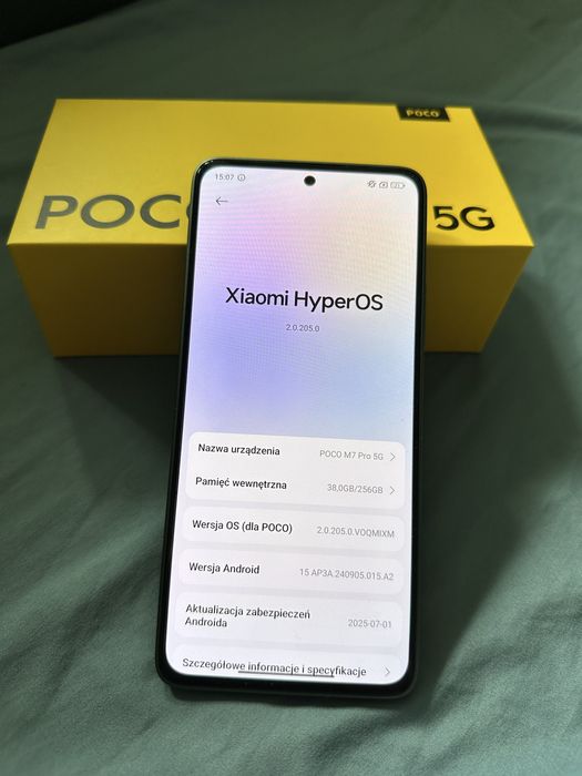 Poco M7 Pro 5g zielony