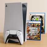 Playstation 5 (PS 5) + Napęd + GTA5 + Call of Duty