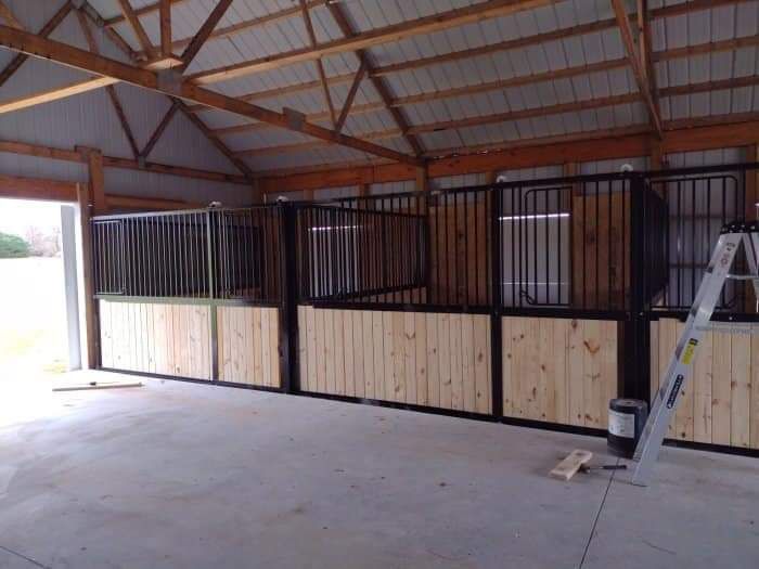 Box interiores para cavalos