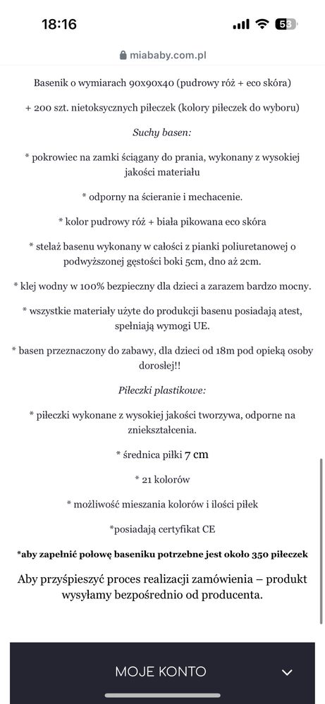 Basen z kulkami
