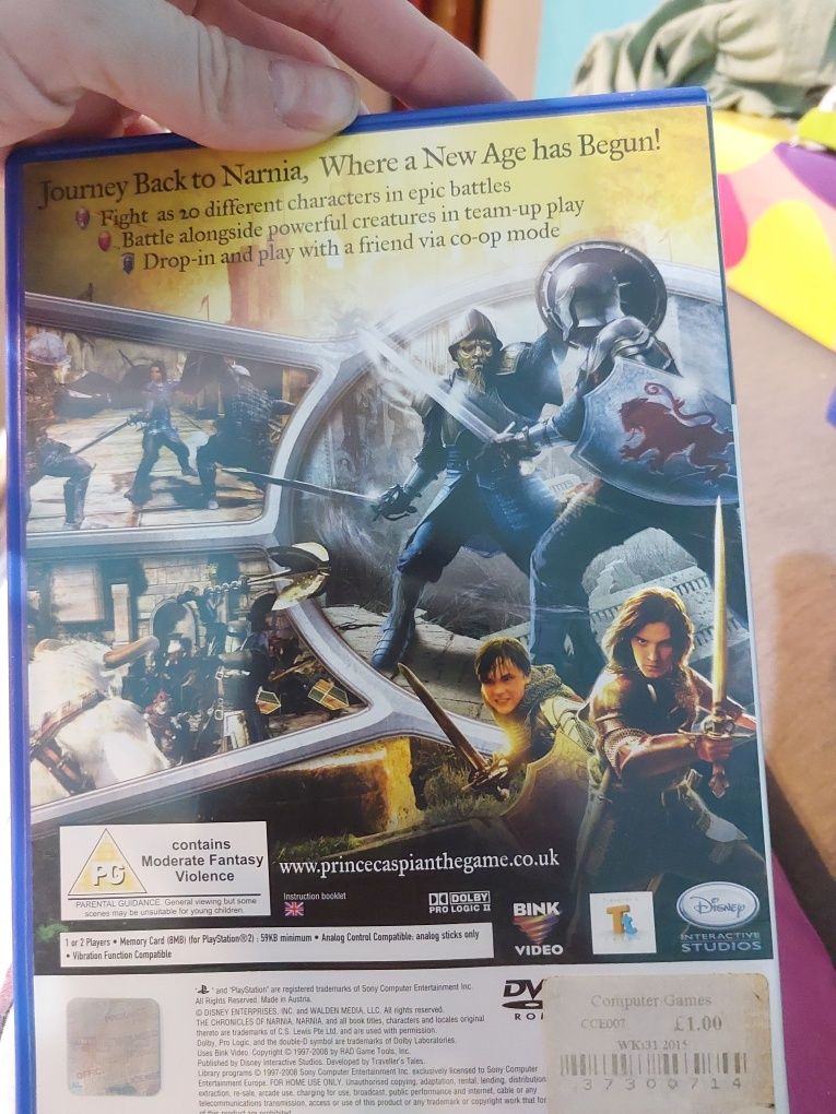 The chronicles of narnia prince caspian ps 2