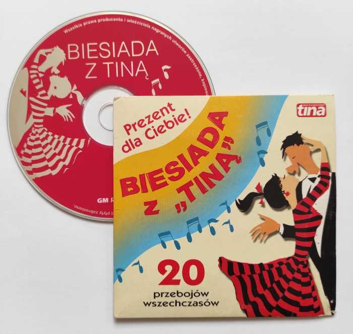 BIESIADA Z TINĄ 20 przebojów wszechczasów płyta CD
