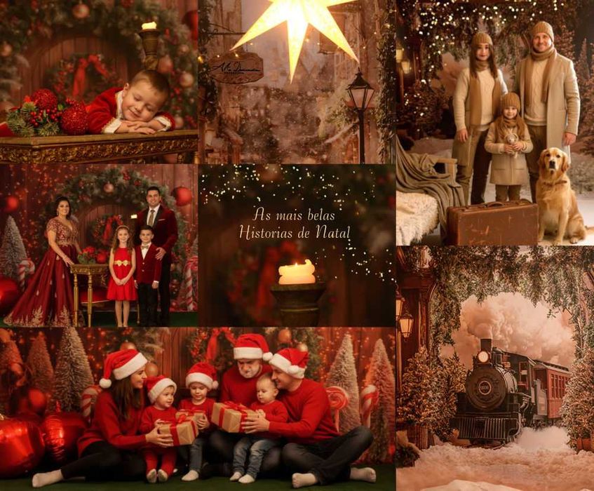 Sessão Fotográfica de Natal