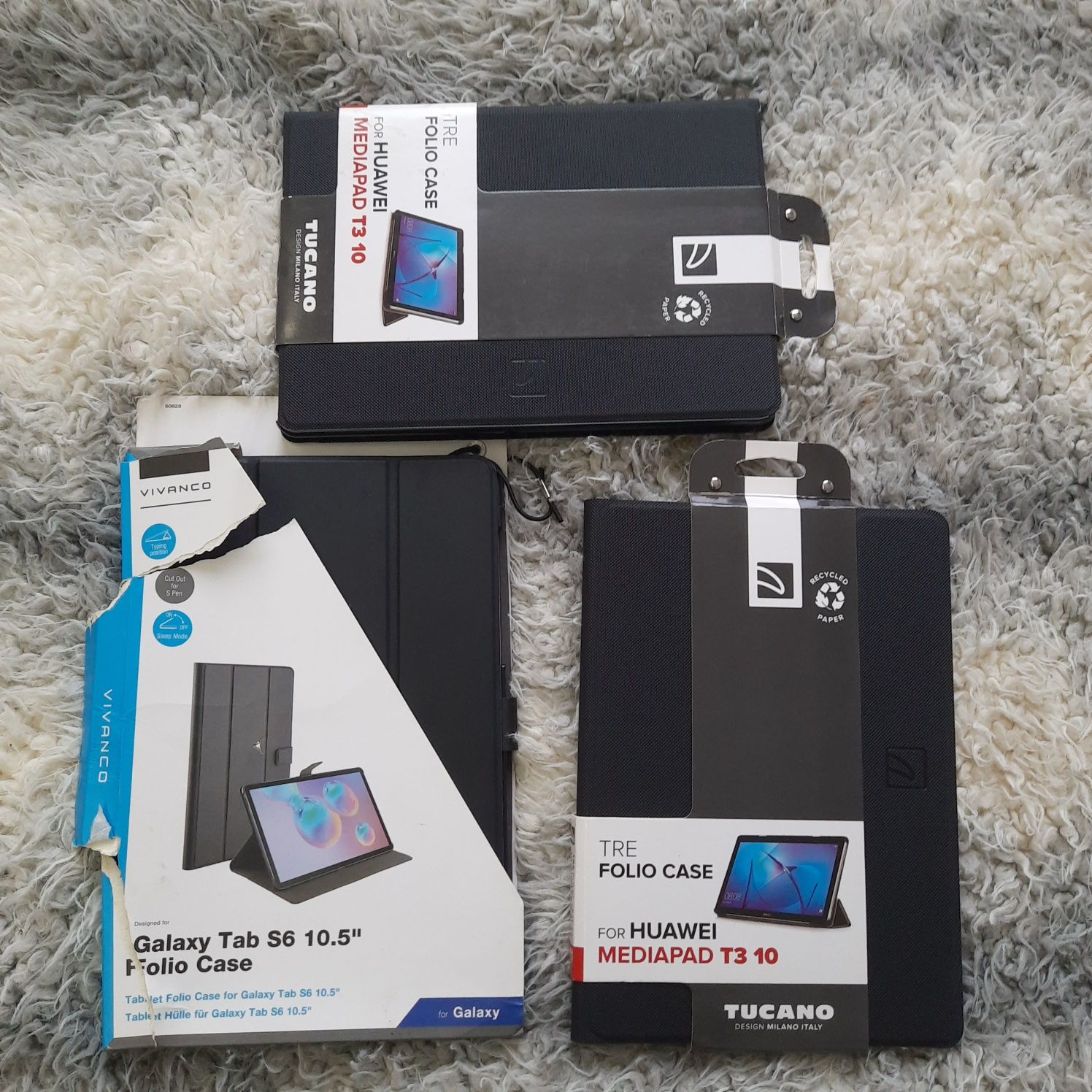 Чохли для планшетів Galaxy tab S6,10,5 Folio Case,Huawei mediapad  t3.