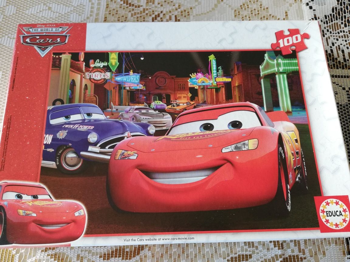 Puzzles Cars e Gormiti como novos