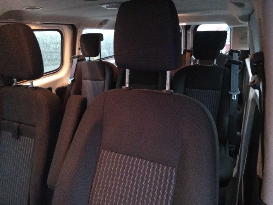 Ford Transit Custom, 9 osób, klima przód i tył, salon polska, VAT 23%