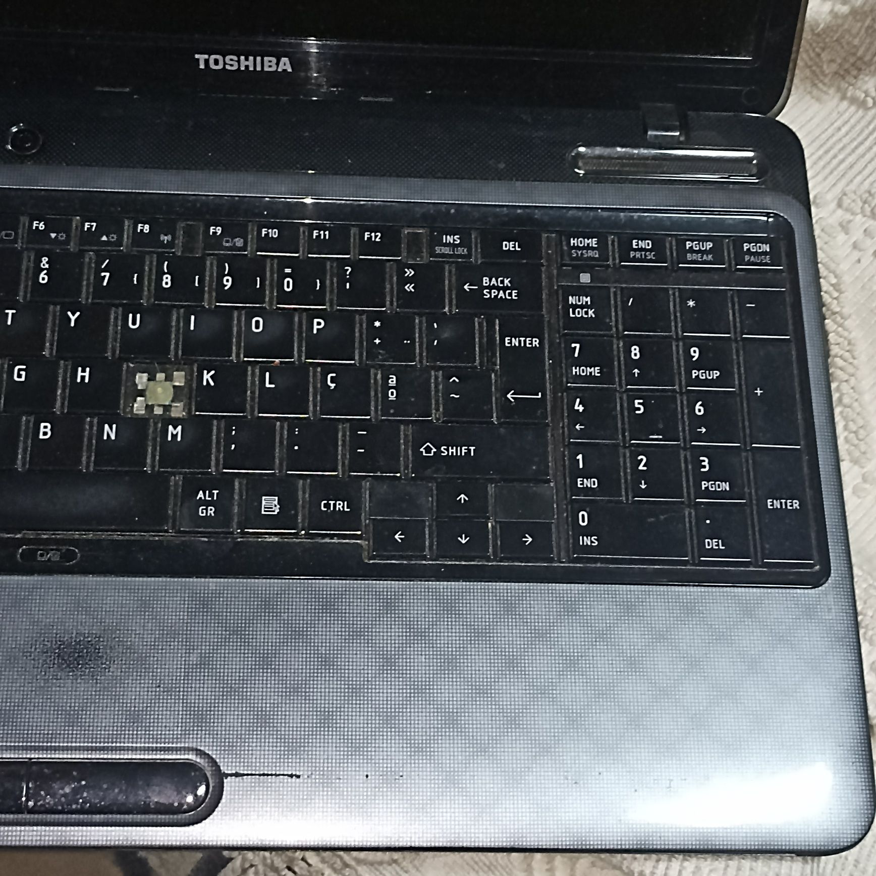 Portátil Toshiba Satélite i7 para pecas