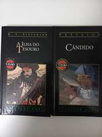 Livros da coleção Novis em capa dura